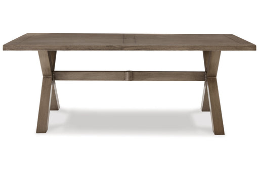 Beach Front Beige Outdoor Dining Table - P399-625 - Vega Furniture