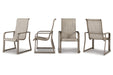 Beach Front Beige Sling Arm Chair, Set of 4 - P323-601A - Vega Furniture