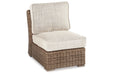 Beachcroft Beige 5-Piece Outdoor Seating Set - SET | P791-846(2) | P791-851 | P791-854 - Vega Furniture
