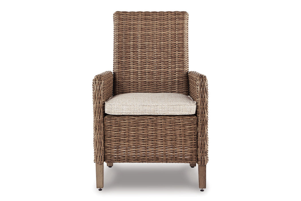 Beachcroft Beige Arm Chair with Cushion, Set of 2 - P791-601A - Vega Furniture