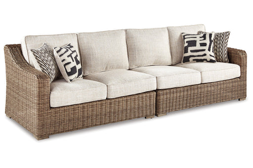 Beachcroft Beige Left-Arm Facing Loveseat/Right-Arm Facing Loveseat - P791-854 - Vega Furniture