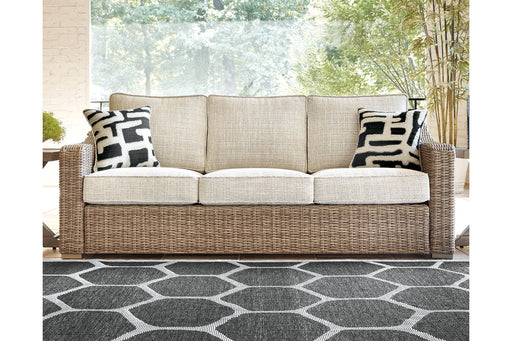 Beachcroft Beige Sofa with Cushion - P791-838 - Vega Furniture