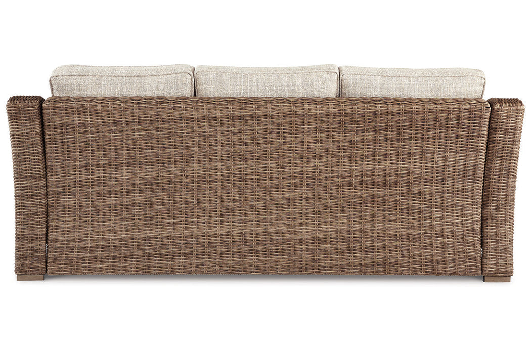 Beachcroft Beige Sofa with Cushion - P791-838 - Vega Furniture