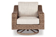 Beachcroft Beige Swivel Lounge Chair - P791-821 - Vega Furniture