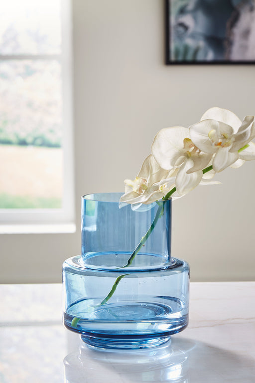 Bealen Dark Blue Vase - A2900012 - Vega Furniture