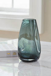 Beamund Teal Blue Vase (Set of 2) - A2900010 - Vega Furniture