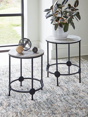 Beashaw Gray/Black Accent Table, Set of 2 - A4000546 - Vega Furniture