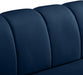 Beaumont Blue Velvet Chair - 626Navy-C - Vega Furniture