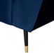 Beaumont Blue Velvet Chair - 626Navy-C - Vega Furniture