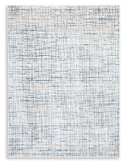 Beckfille Blue/Gray/Cream 5' x 7' Rug - R405962 - Vega Furniture