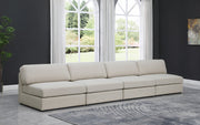 Beckham Beige Linen Textured Modular 152