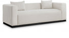 Beige Alfie Linen Textured Fabic Sofa - 642Beige-S - Vega Furniture