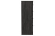 Belachime Black Chest of Drawers - B2589-44 - Vega Furniture