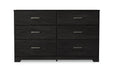 Belachime Black Dresser - B2589-31 - Vega Furniture