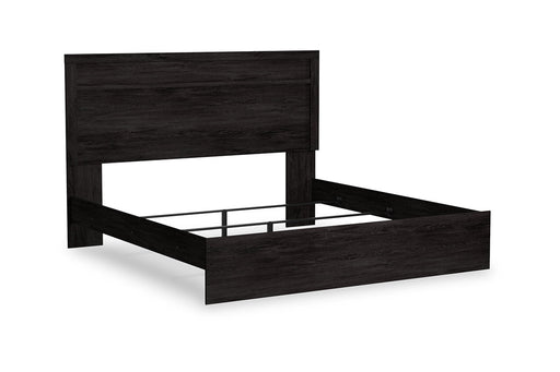 Belachime Black King Panel Bed - SET | B2589-72 | B2589-97 - Vega Furniture