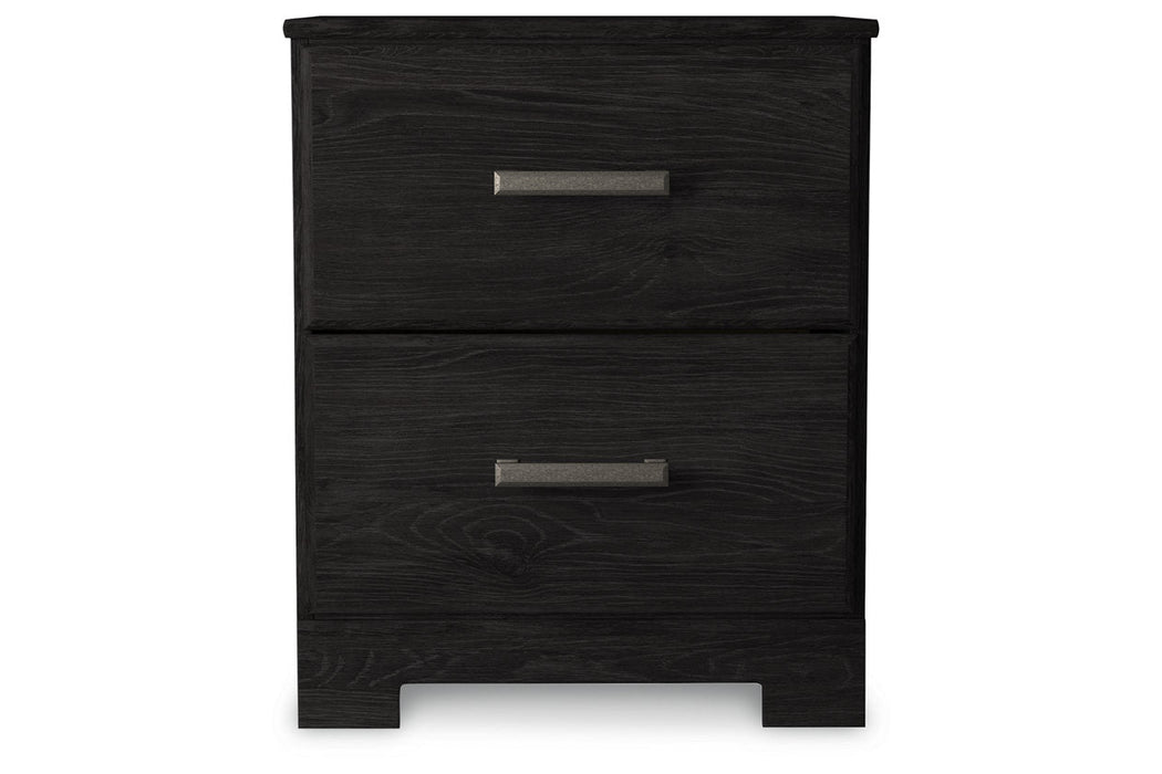 Belachime Black Nightstand - B2589-92 - Vega Furniture