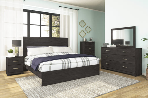 Belachime Black Panel Bedroom Set - SET | B2589-72 | B2589-97 | B2589-31 | B2589-36 | B2589-92 | B2589-44 - Vega Furniture