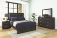 Belachime Black Panel Youth Bedroom Set - SET | B2589-55 | B2589-86 | B2589-92 | B2589-44 - Vega Furniture