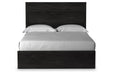 Belachime Black Queen Panel Bed - SET | B2589-71 | B2589-96 - Vega Furniture