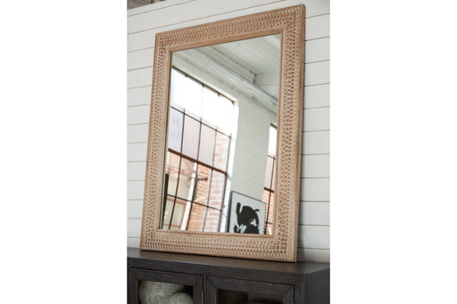 Belenburg Washed Brown Accent Mirror - A8010273 - Vega Furniture