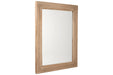 Belenburg Washed Brown Accent Mirror - A8010273 - Vega Furniture