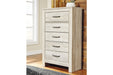 Bellaby Whitewash Chest of Drawers - B331-46 - Vega Furniture