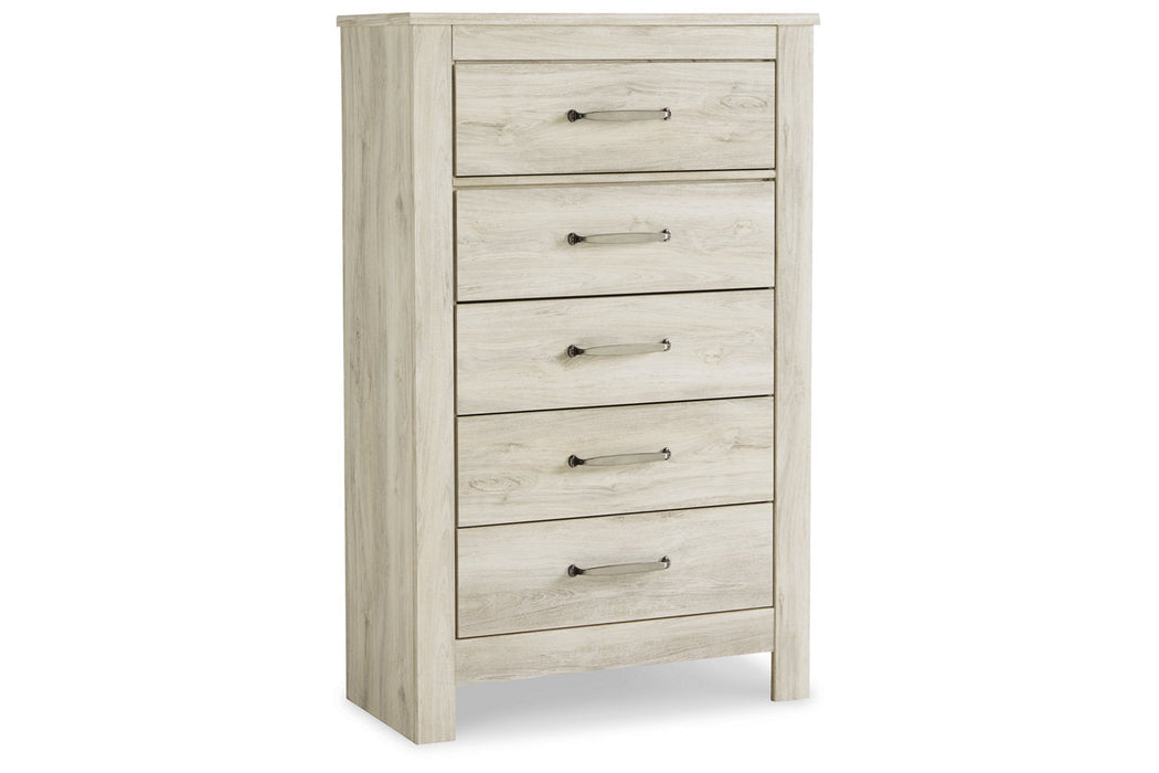 Bellaby Whitewash Chest of Drawers - B331-46 - Vega Furniture