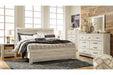 Bellaby Whitewash King Panel Bed - SET | B331-56 | B331-58 | B331-97 - Vega Furniture