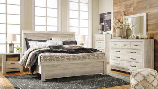 Bellaby Whitewash Panel Bedroom Set - SET | B331-54 | B331-57 | B331-96 | B331-31 | B331-36 | B331-91 | B331-46 - Vega Furniture