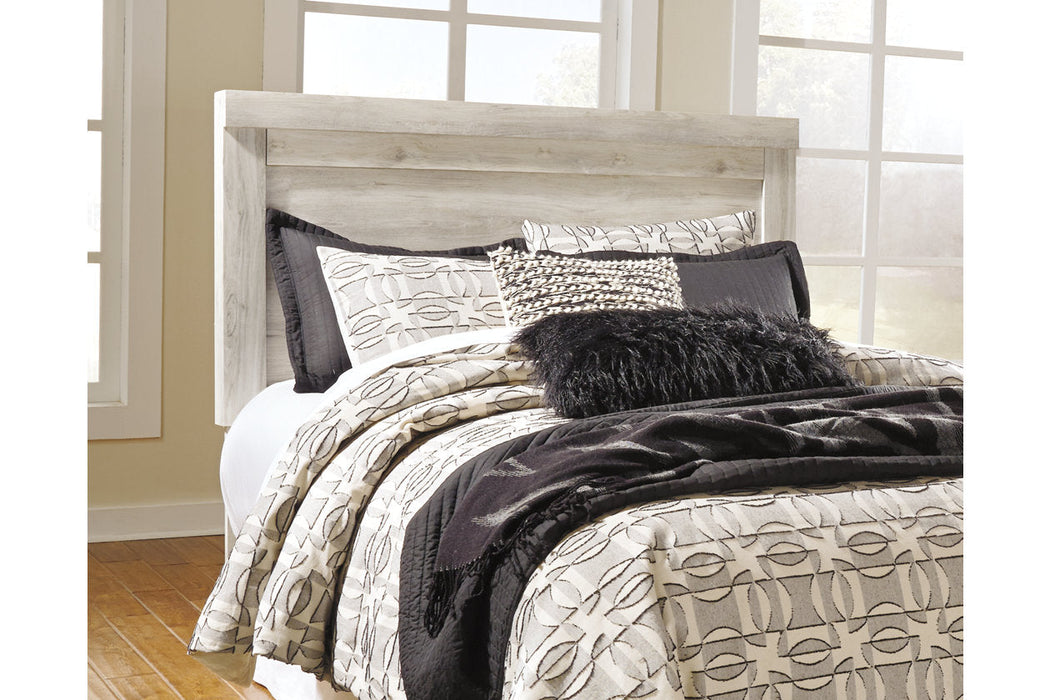 Bellaby Whitewash Queen Panel Bed - SET | B331-54 | B331-57 | B331-96 - Vega Furniture