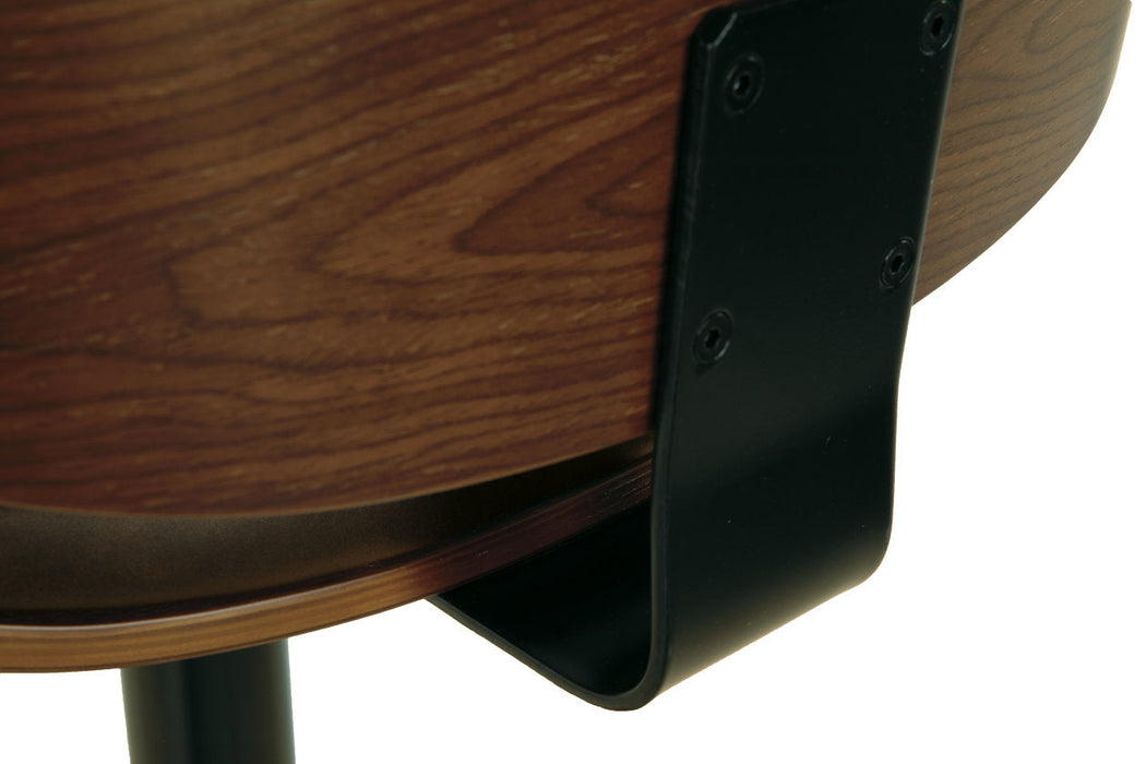 Bellatier Brown Adjustable Height Barstool - D120-530 - Vega Furniture