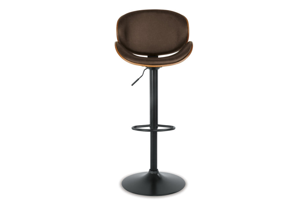 Bellatier Brown Adjustable Height Barstool - D120-530 - Vega Furniture