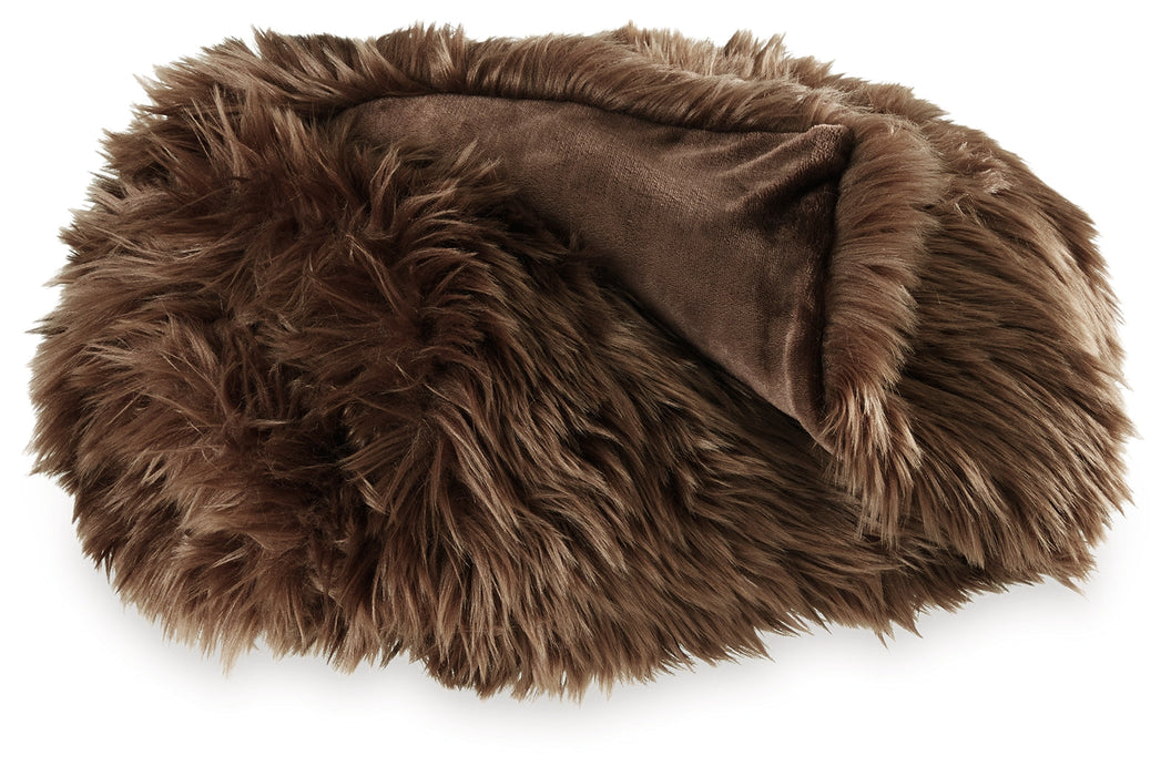 Bellethrone Brown Throw, Set of 3 - A1000987 - Vega Furniture