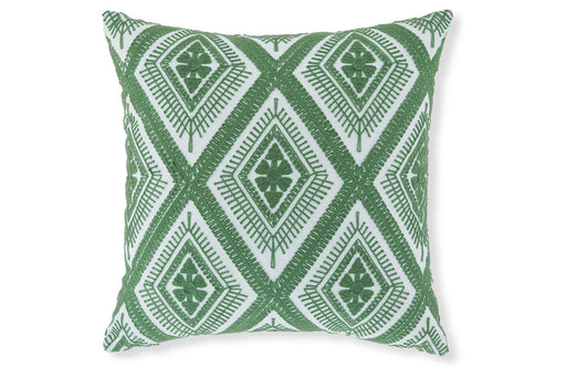 Bellvale Green/White Pillow, Set of 4 - A1001028 - Vega Furniture