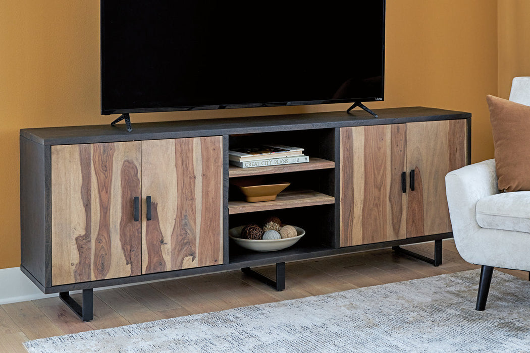 Bellwick Natural/Brown Accent Cabinet - A4000548 - Vega Furniture
