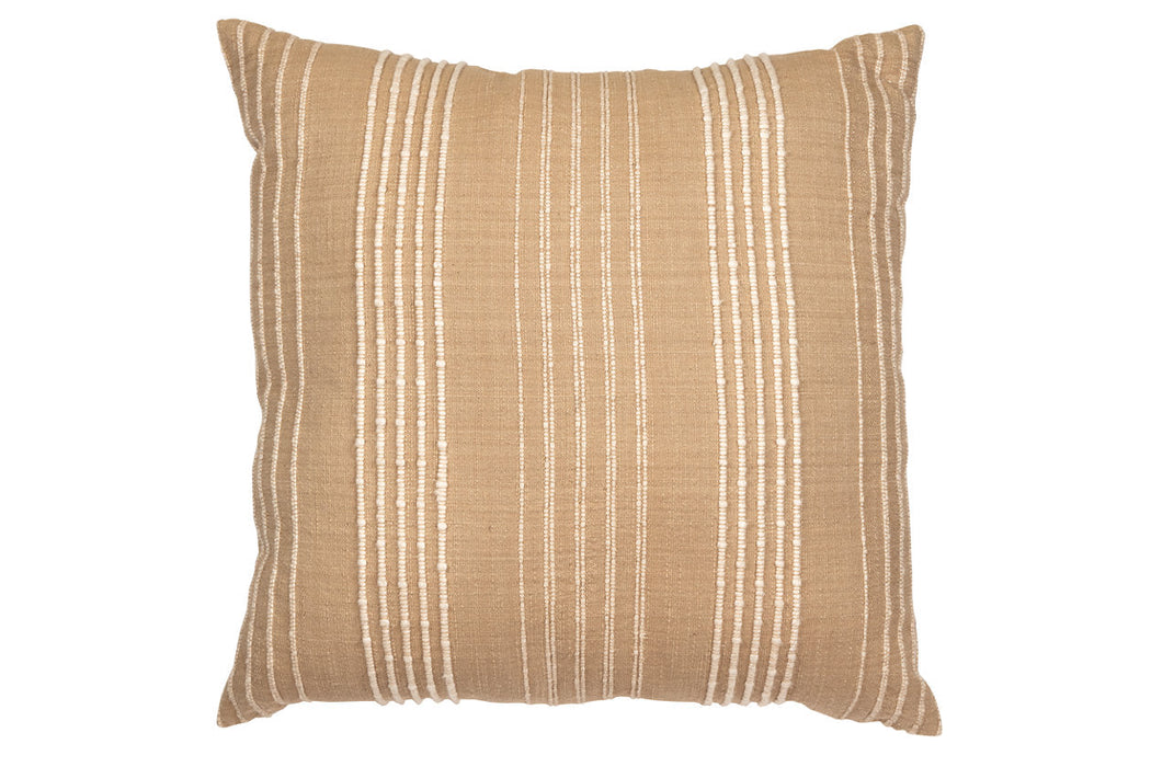 Benbert Tan/White Pillow - A1000958P - Vega Furniture