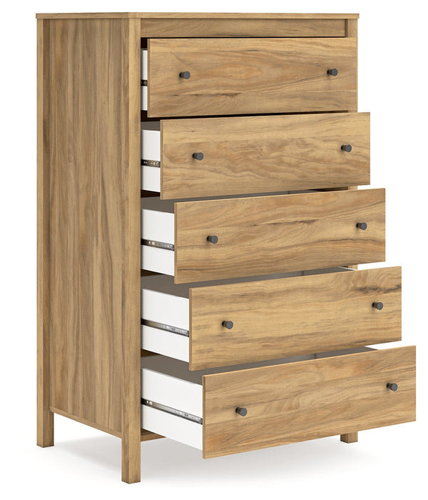 Bermacy Light Brown Chest of Drawers - EB1760-245 - Vega Furniture