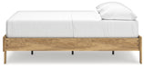 Bermacy Light Brown Full Platform Bed - EB1760-112 - Vega Furniture