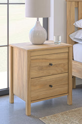 Bermacy Light Brown Nightstand - EB1760-292 - Vega Furniture