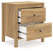 Bermacy Light Brown Nightstand - EB1760-292 - Vega Furniture