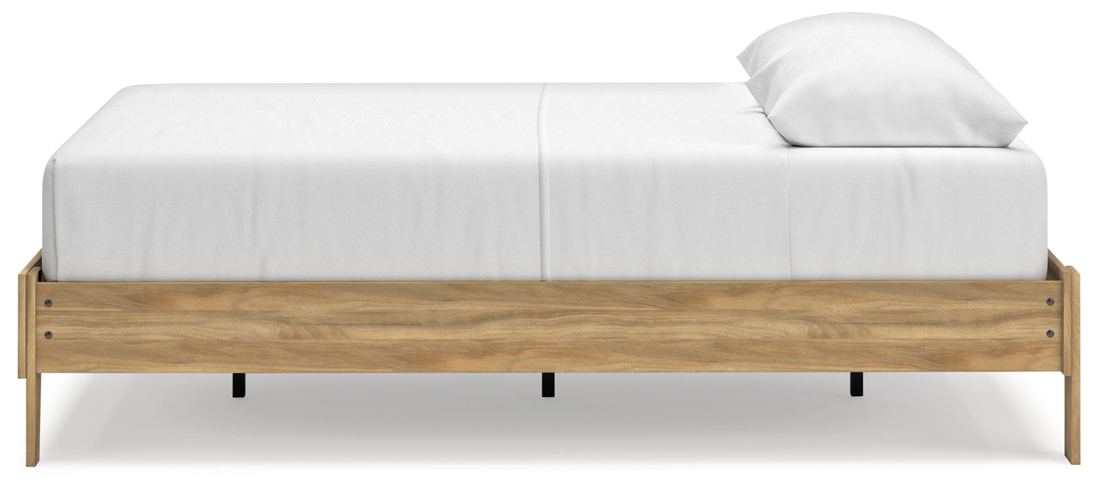 Bermacy Light Brown Queen Platform Bed - EB1760-113 - Vega Furniture