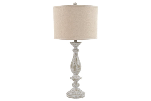 Bernadate Whitewash Table Lamp, Set of 2 - L235344 - Vega Furniture