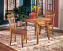 Berringer Rustic 3-Piece Drop Leaf Dining Set - SET | D199-15 | D199-01 - Vega Furniture