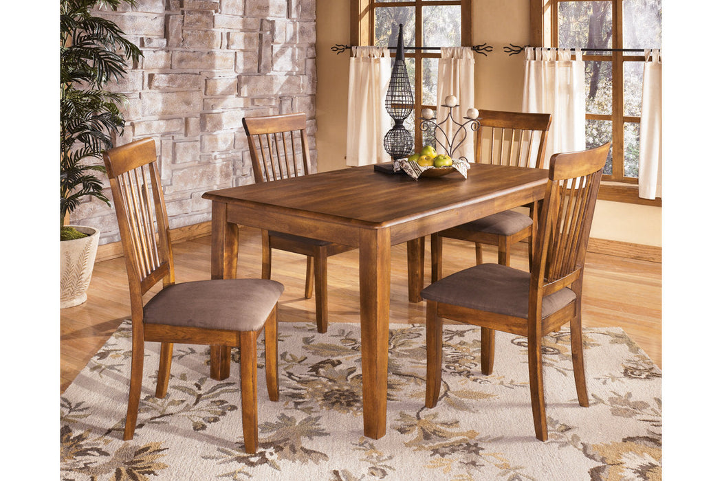 Berringer Rustic Brown Dining Chair, Set of 2 - D199-01 - Vega Furniture