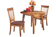 Berringer Rustic Brown Dining Drop Leaf Table - D199-15 - Vega Furniture
