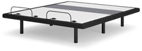 Best Base with Lumbar and Audio Black California King Adjustable Base - M8X352 - Vega Furniture