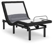 Best Base with Lumbar and Audio Black Twin XL Adjustable Base - M8X372 - Vega Furniture