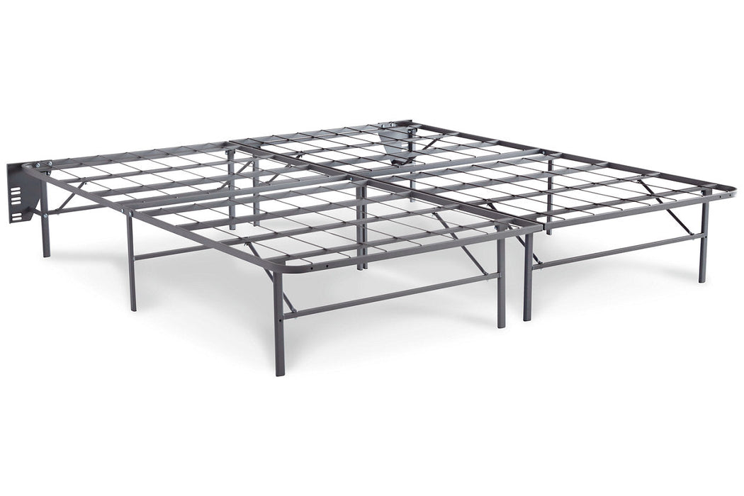 Better than a Boxspring Gray 2-Piece King Foundation - M91X42 - Vega Furniture