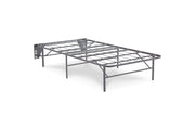 Better than a Boxspring Gray Twin Foundation - M91X12 - Vega Furniture