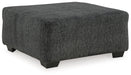 Biddeford Ebony Oversized Accent Ottoman - 3550408 - Vega Furniture